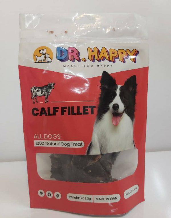 تشویقی سگ با فیله گوساله دکتر هپی – Dr Happy Calf Fillet