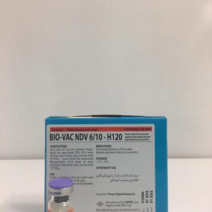 واکسن زنده نیوکاسل کلون ۱۰/۶ + برونشیت ۱۲۰ H | BIO-VAC NDV 6/10-H120