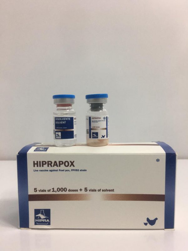 HIPRAPOX واکسن زنده ابله ماکیان
